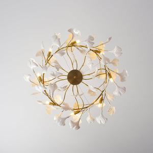 Ginkgo Chandelier P - Oasislives