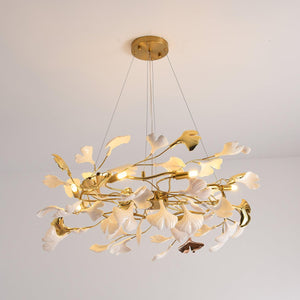 Ginkgo Chandelier P - Oasislives