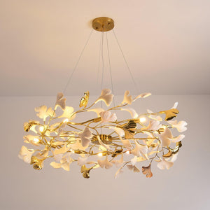 Ginkgo Chandelier P - Oasislives