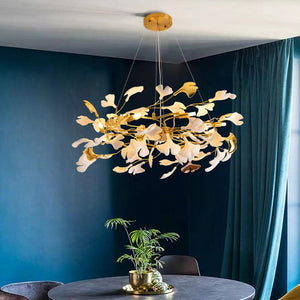 Ginkgo Chandelier P - Oasislives