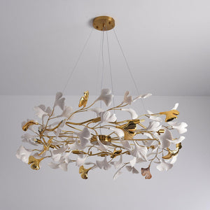 Ginkgo Chandelier P - Oasislives