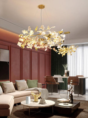 Ginkgo Chandelier P - Oasislives
