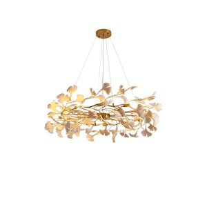 Ginkgo Chandelier P - Oasislives