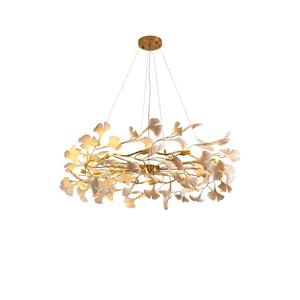 Ginkgo Chandelier P - Oasislives