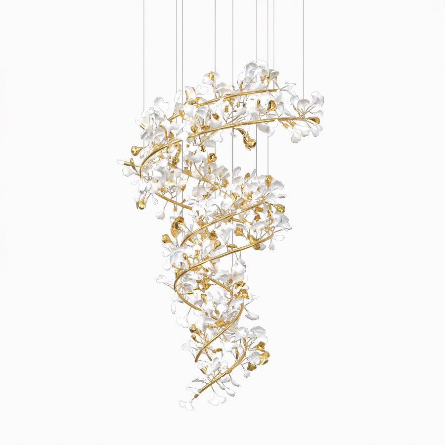 Ginkgo Chandelier Q