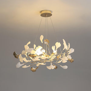 Ginkgo Chandelier R - Oasislives