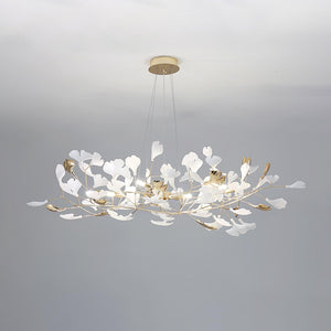 Ginkgo Chandelier R - Oasislives
