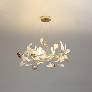 Ginkgo Chandelier R - Oasislives