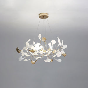 Ginkgo Chandelier R - Oasislives