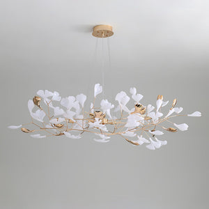 Ginkgo Chandelier R - Oasislives