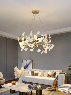 Ginkgo Chandelier T - Oasislives