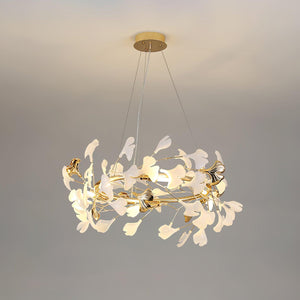 Ginkgo Chandelier T - Oasislives