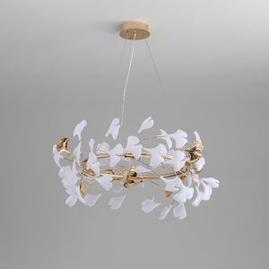 Ginkgo Chandelier T - Oasislives