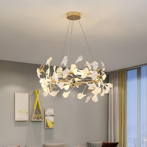 Ginkgo Chandelier T - Oasislives