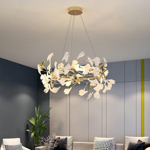 Ginkgo Chandelier T - Oasislives