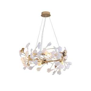 Ginkgo Chandelier T - Oasislives