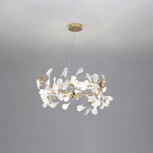Ginkgo Chandelier T - Oasislives
