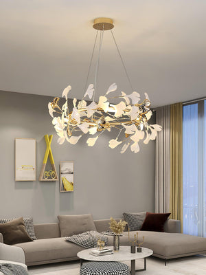 Ginkgo Chandelier T - Oasislives