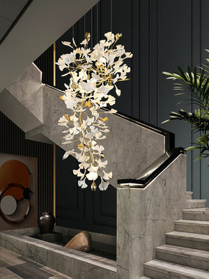 Ginkgo Chandelier Z - Oasislives