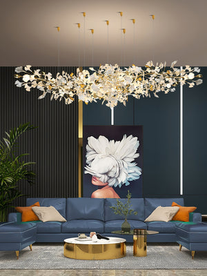 Ginkgo Chandelier Z - Oasislives