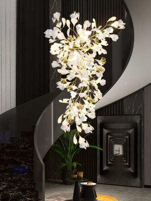 Ginkgo Chandelier Z - Oasislives