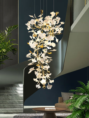 Ginkgo Chandelier Z - Oasislives