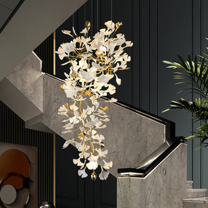 Ginkgo Chandelier Z - Oasislives