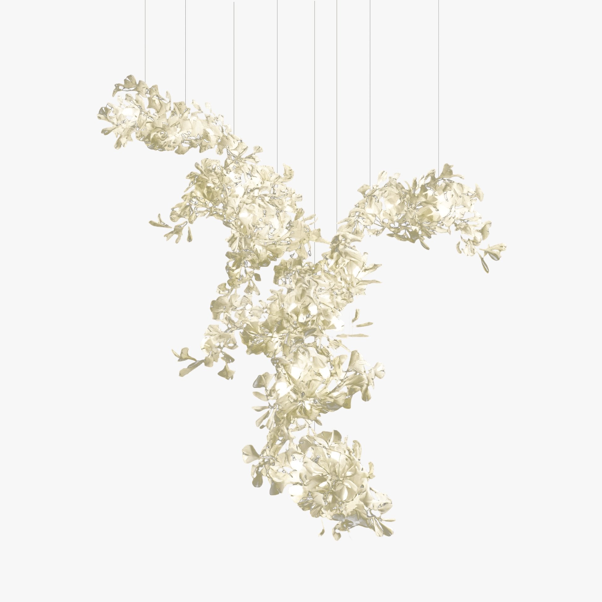 Ginkgo Combination Chandelier