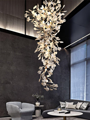 Ginkgo Long Branch Chandelier - Oasislives
