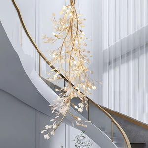 Ginkgo Long Branch Chandelier - Oasislives
