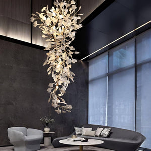 Ginkgo Long Branch Chandelier - Oasislives