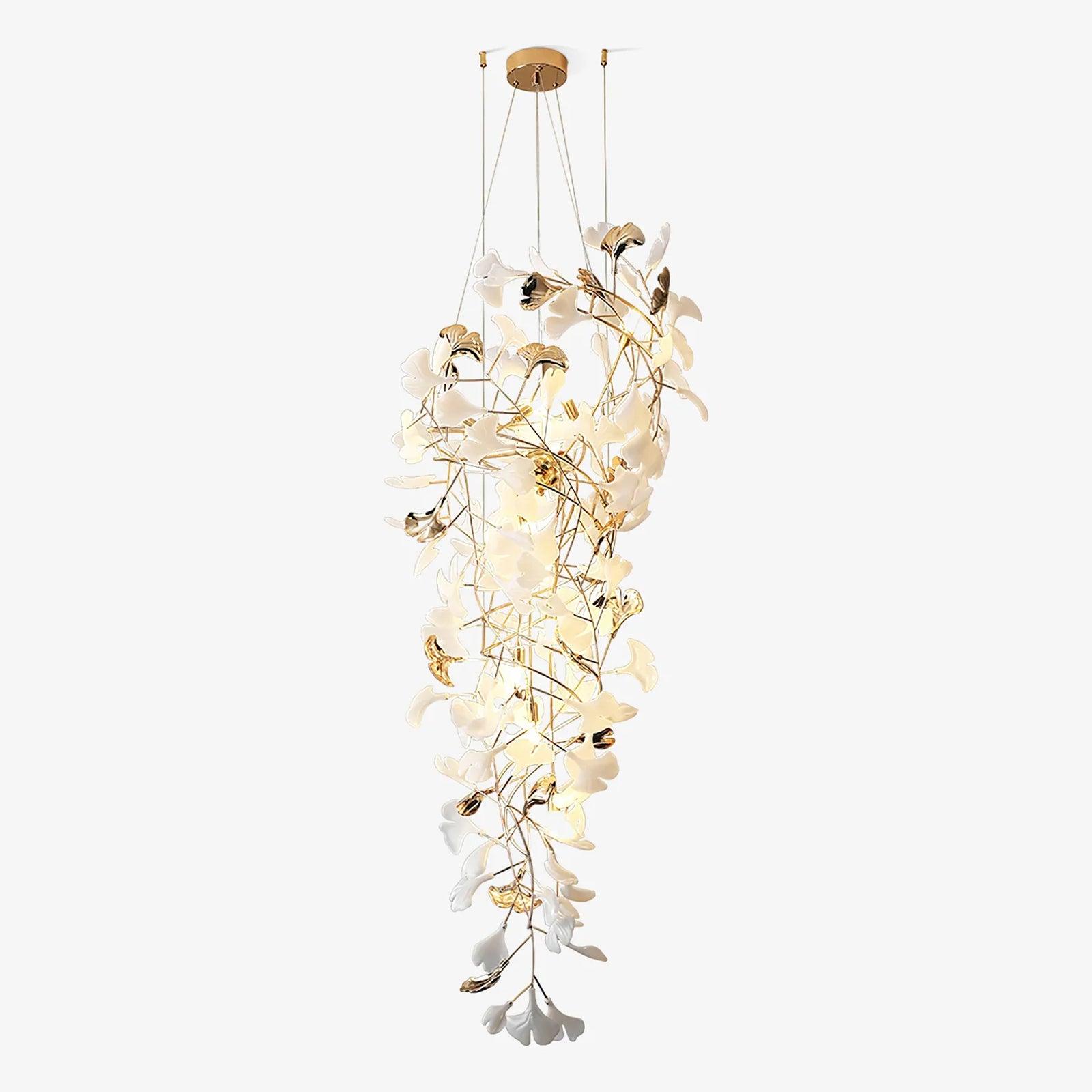 Ginkgo Ojo Chandelier
