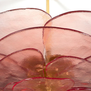 Petals Gold Murano Chandelier - Oasislives