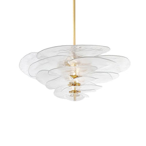 Petals Gold Murano Chandelier - Oasislives