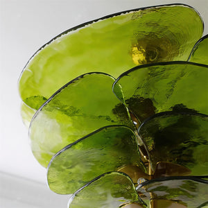 Petals Gold Murano Chandelier - Oasislives
