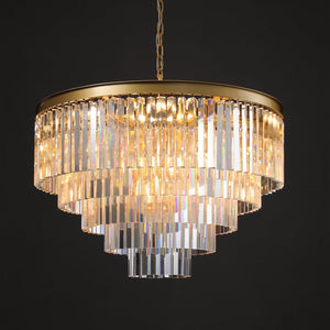 Odean Crystal Chandelier / Flushmount - Oasislives