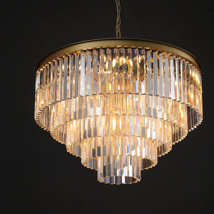 Odean Crystal Chandelier / Flushmount - Oasislives