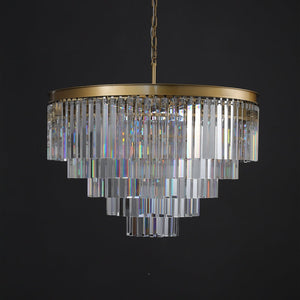 Odean Crystal Chandelier / Flushmount - Oasislives