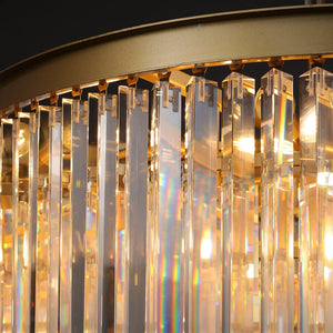 Odean Crystal Chandelier / Flushmount - Oasislives