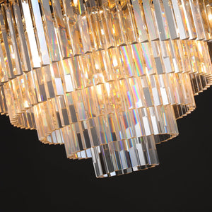 Odean Crystal Chandelier / Flushmount - Oasislives