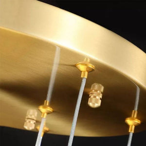 Irene Faceted Crystal Prisms Chandeliers For Staircase - Oasislives