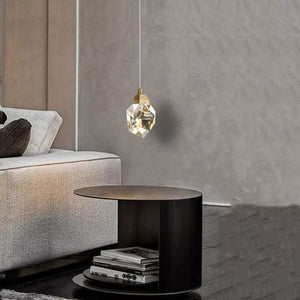 Irene Faceted Crystal Prisms Pendant - Oasislives