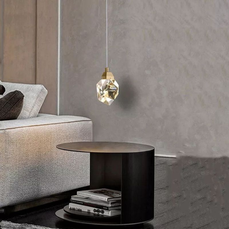 Irene Faceted Crystal Prisms Pendant - Oasislives