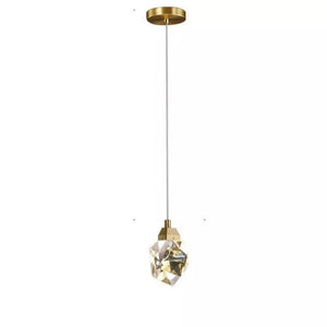 Irene Faceted Crystal Prisms Pendant - Oasislives
