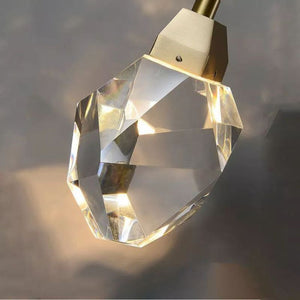 Irene Faceted Crystal Prisms Pendant - Oasislives