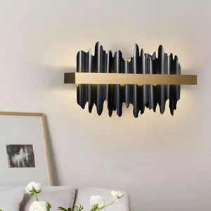 Elvira Modern Sculpture Wall Sconce - Oasislives