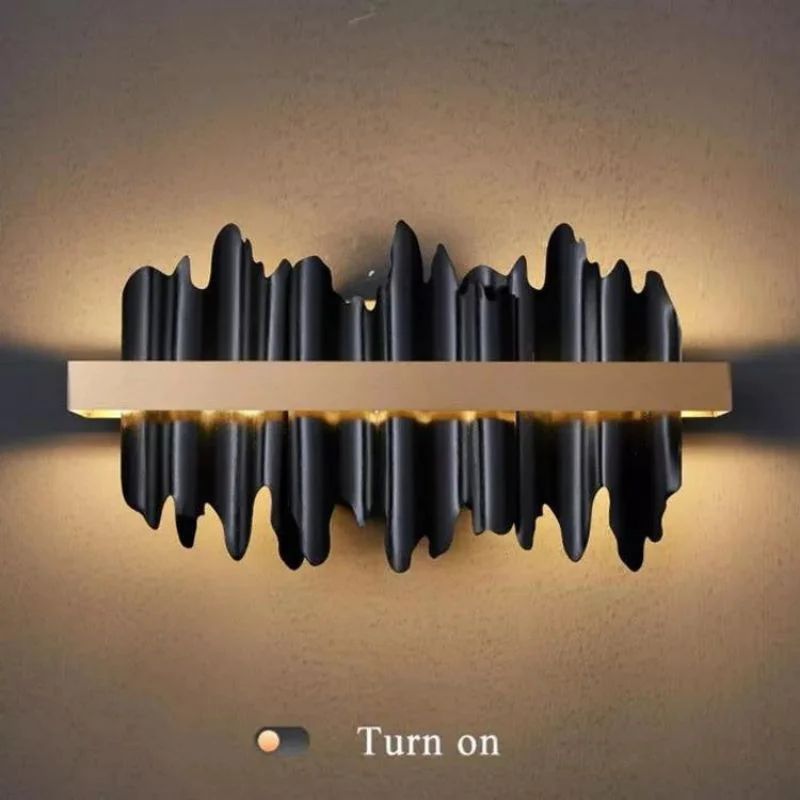 Elvira Modern Sculpture Wall Sconce - Oasislives