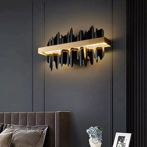 Elvira Modern Sculpture Wall Sconce - Oasislives