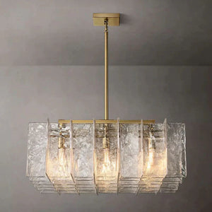 Lattica Modern Glass Chandelier - Oasislives