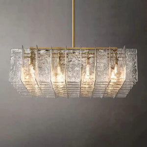 Lattica Modern Glass Chandelier - Oasislives